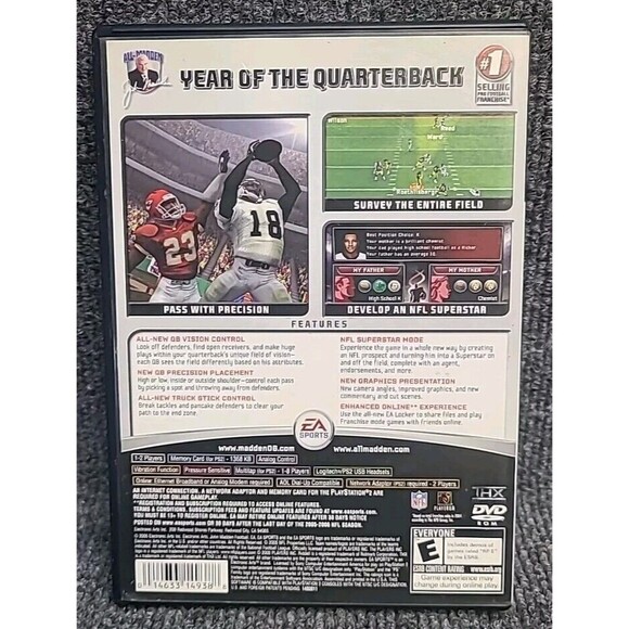 PS2 Madden NFL 06 PlayStation 2 Video Game 2006 Football Tested - Picture 2 of 4